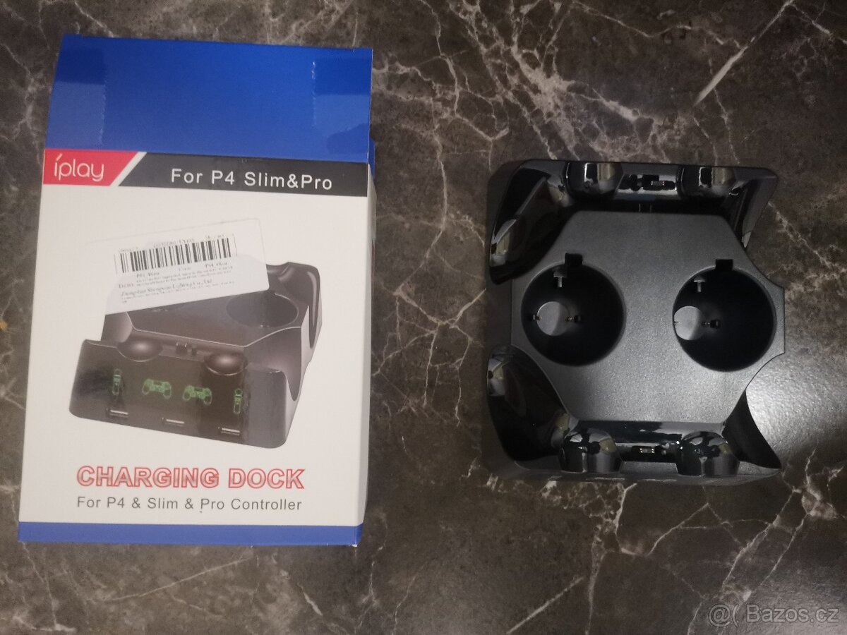 Nabíjecí základna pro move  a ps4 ovladače