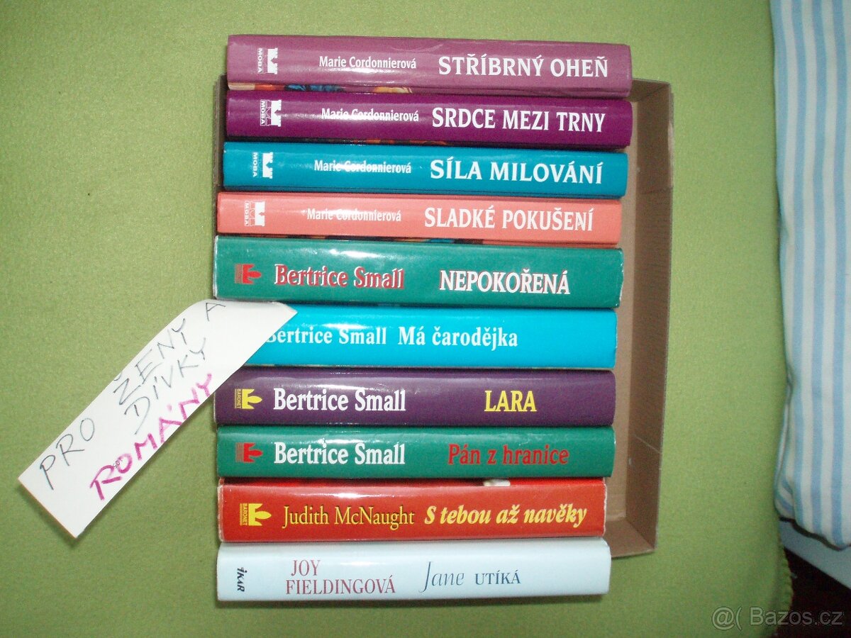 romány pro ženy a dívky Small, Cordoniierová