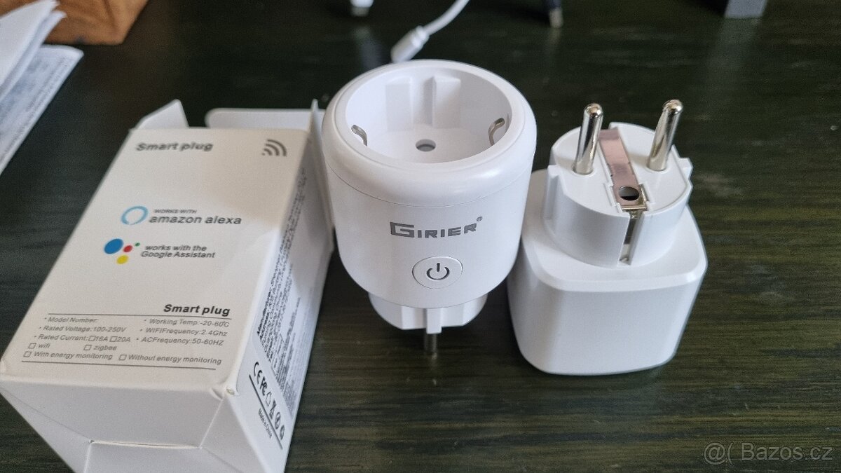 Zigbee zásuvka Girier 20A