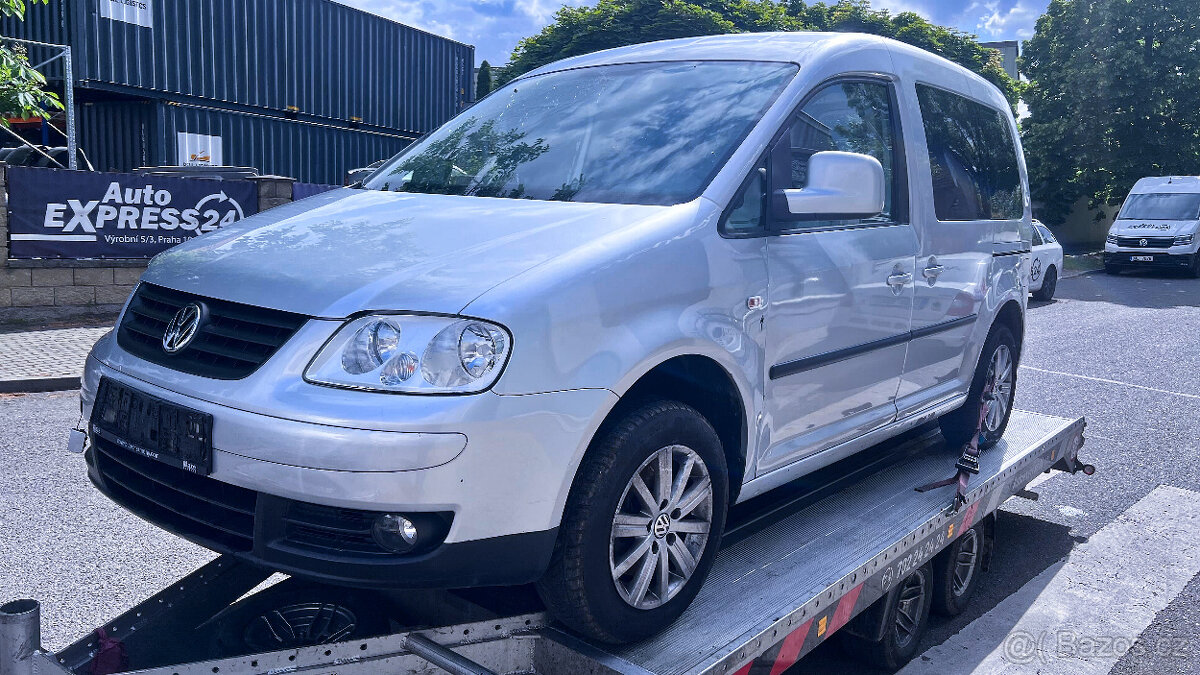 Veškeré náhradní díly VW Caddy 2k 2008 BSX KLK LA7W
