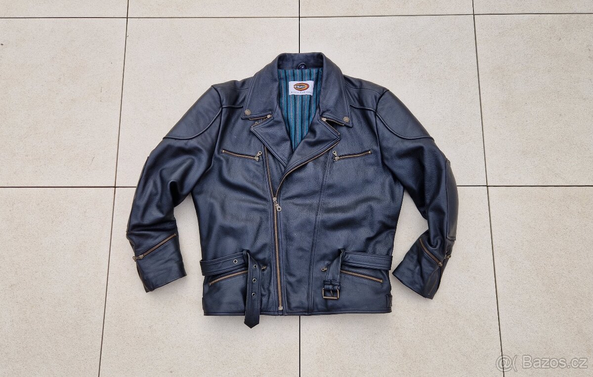 Pánská kožená moto bunda Held velikost 64 (3XL)