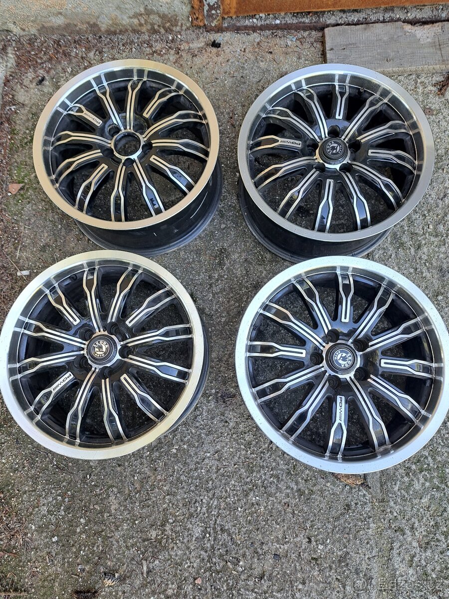 4x alu kola PDW 7"x16" 5x100 ET38 Škoda Octavia 1