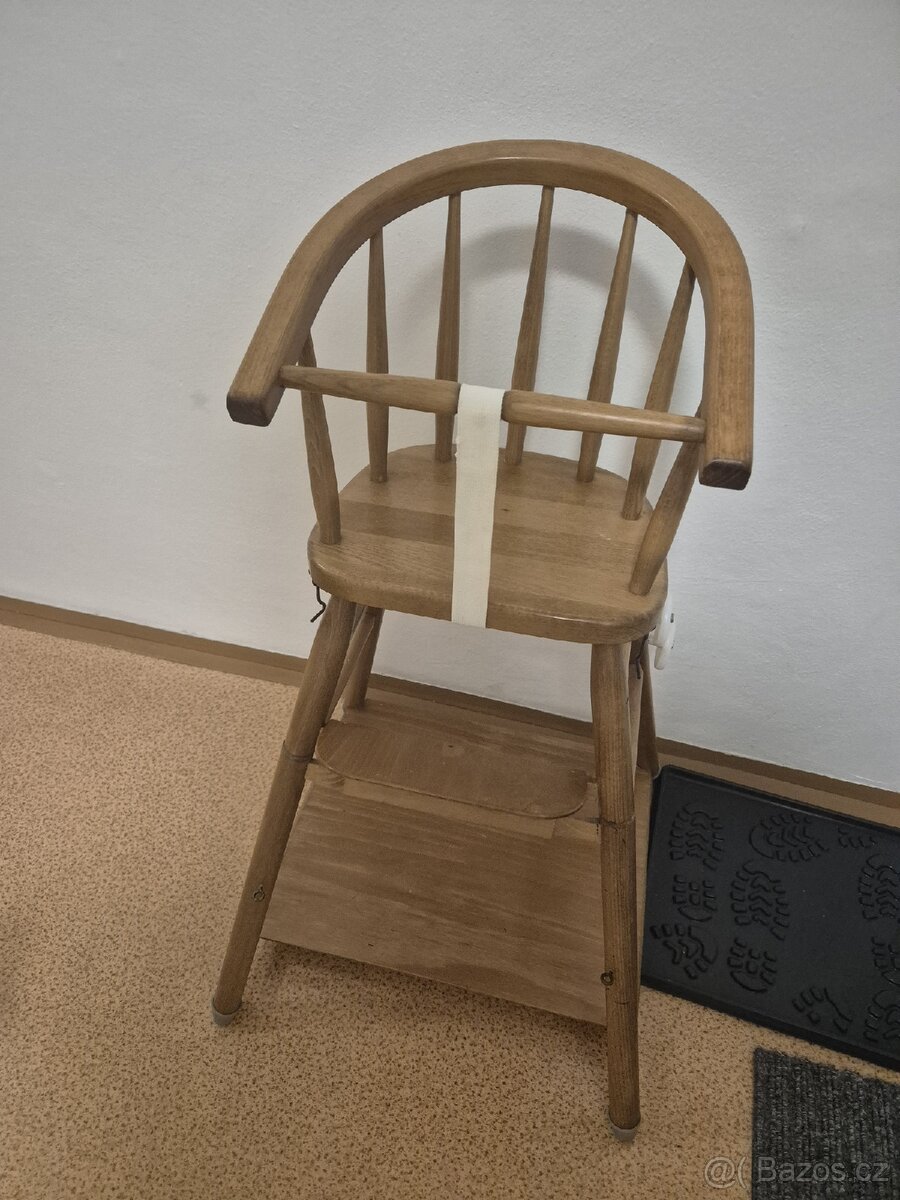 Jídelní židlička + stolník - rozkládací - os. předání