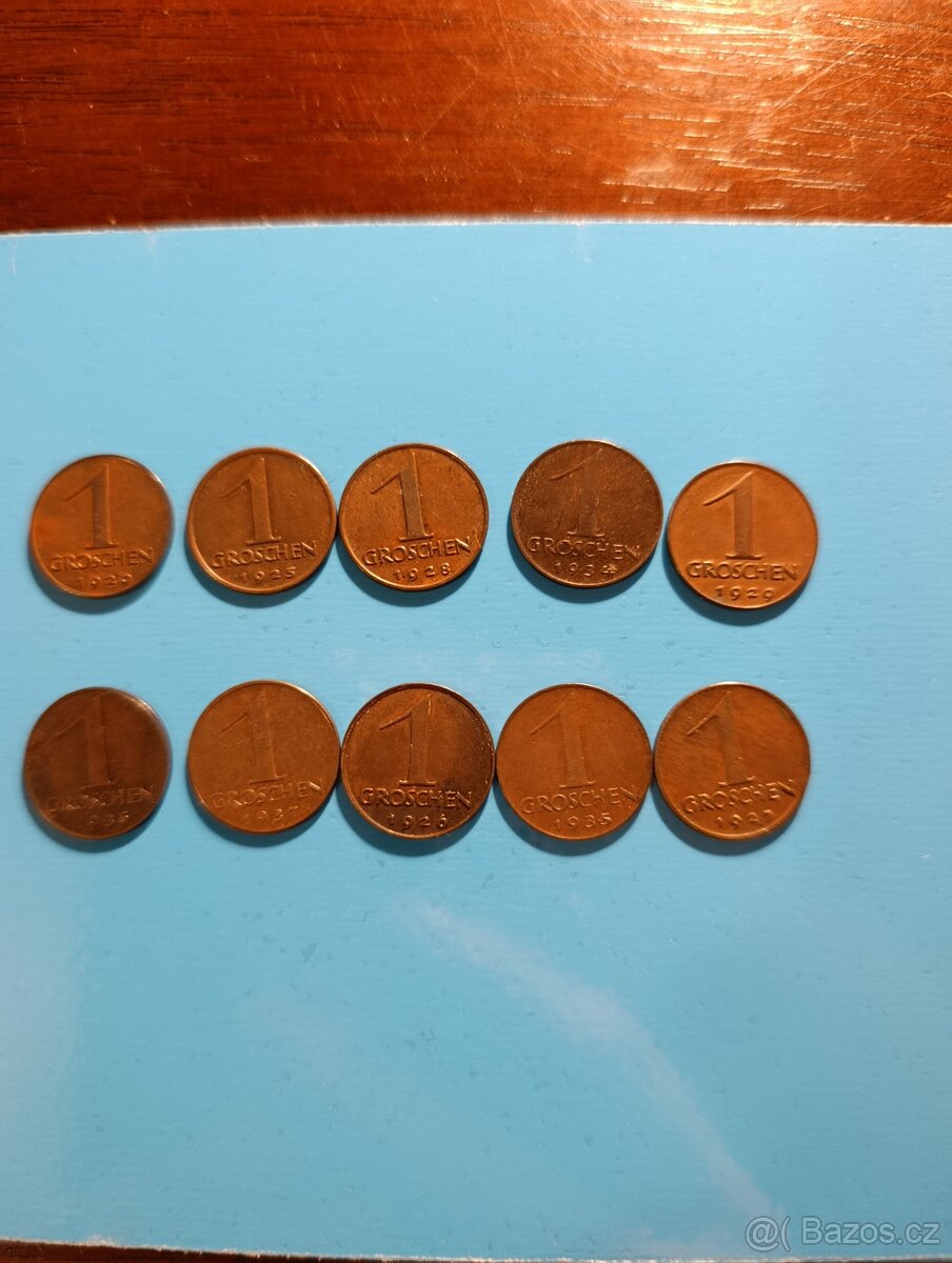 Staré rakouské mince