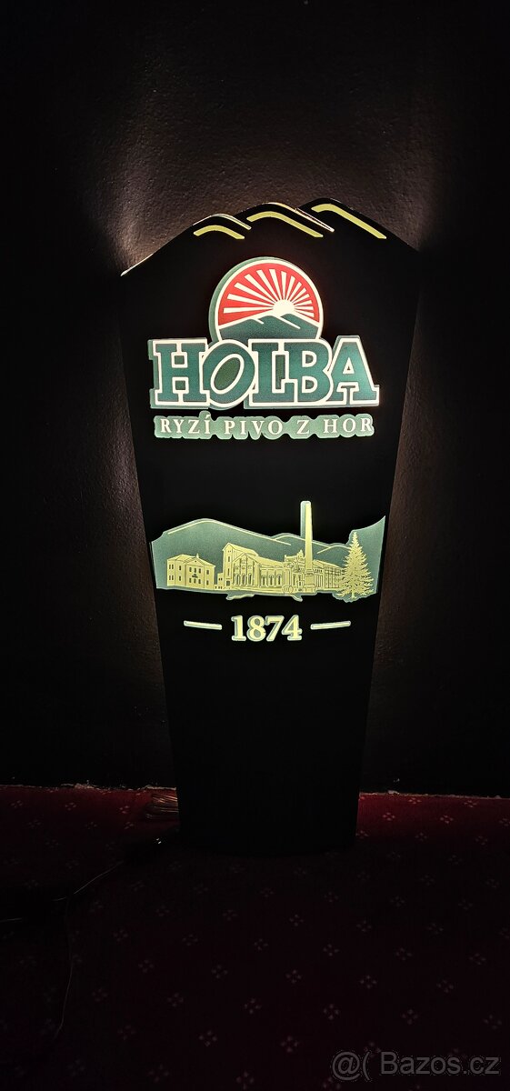 Světelná reklama - Top stav. Holba