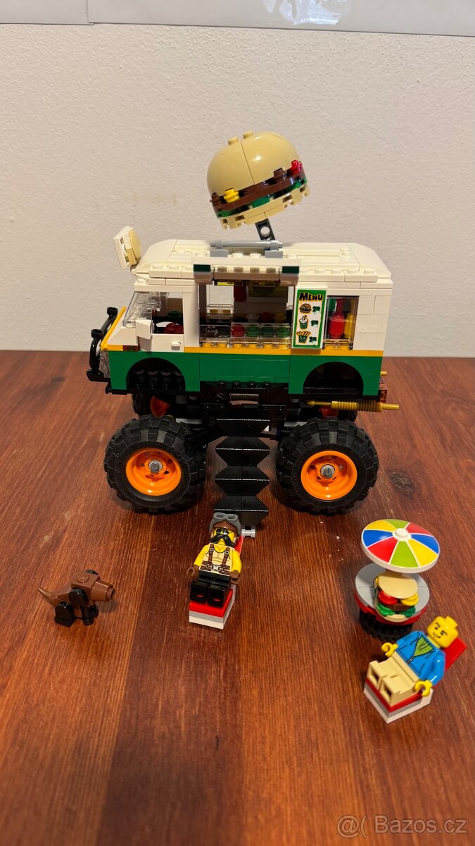 LEGO Creator 31104 3in1 Monster truck s burgery