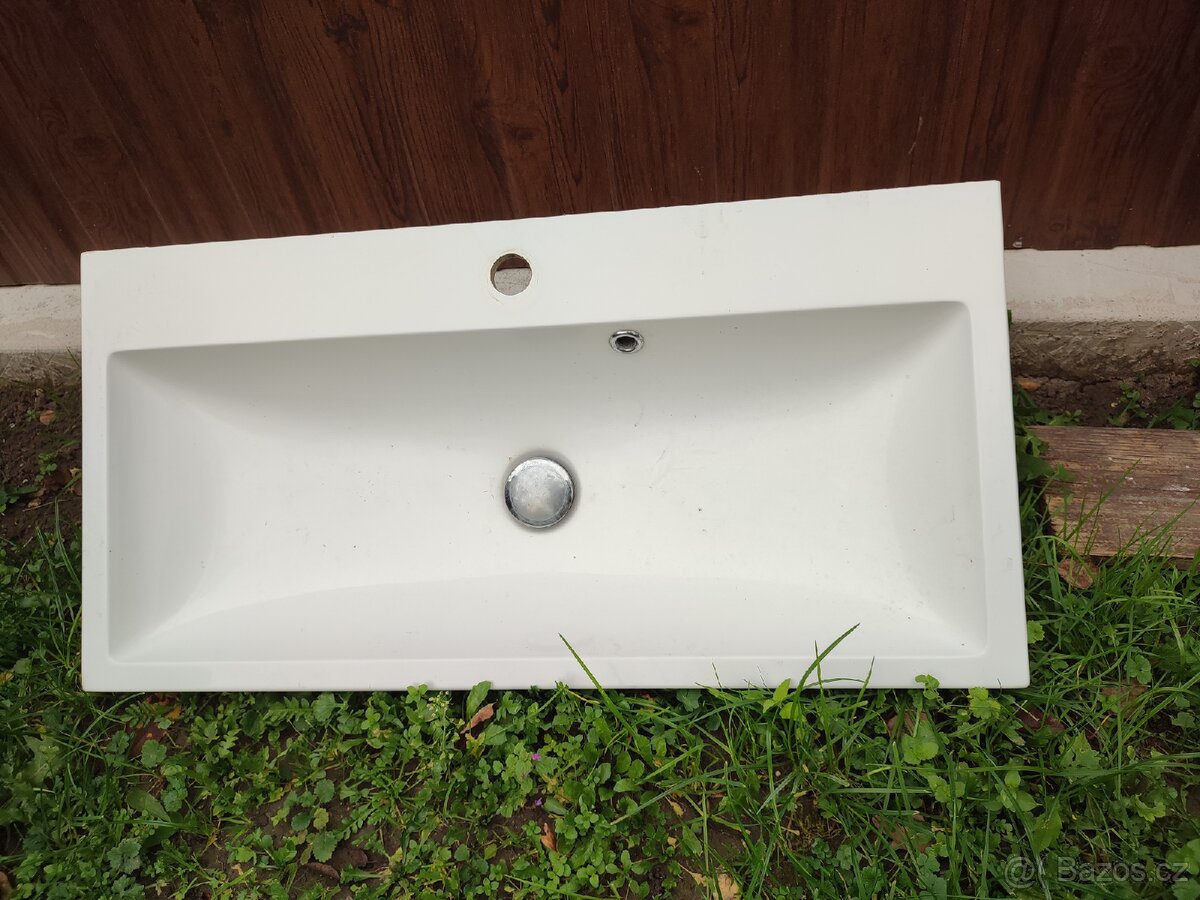 Umyvadlo na skříňku 80x40