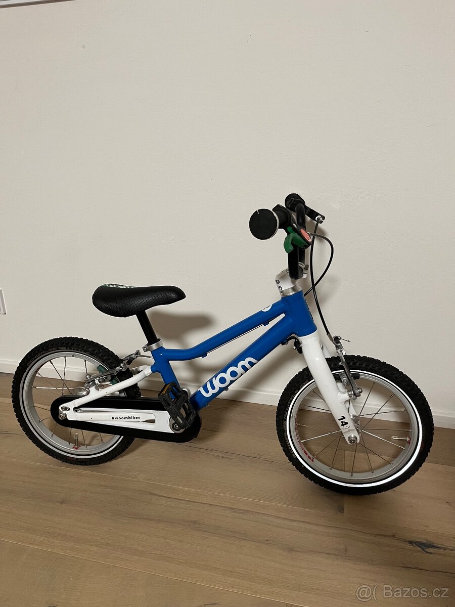 Dětské kolo Woom 2 - Modrá barva
