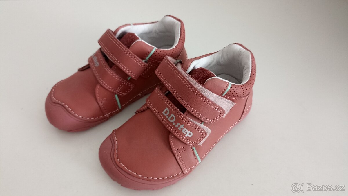Celokožené dětské boty D.D.step - 26