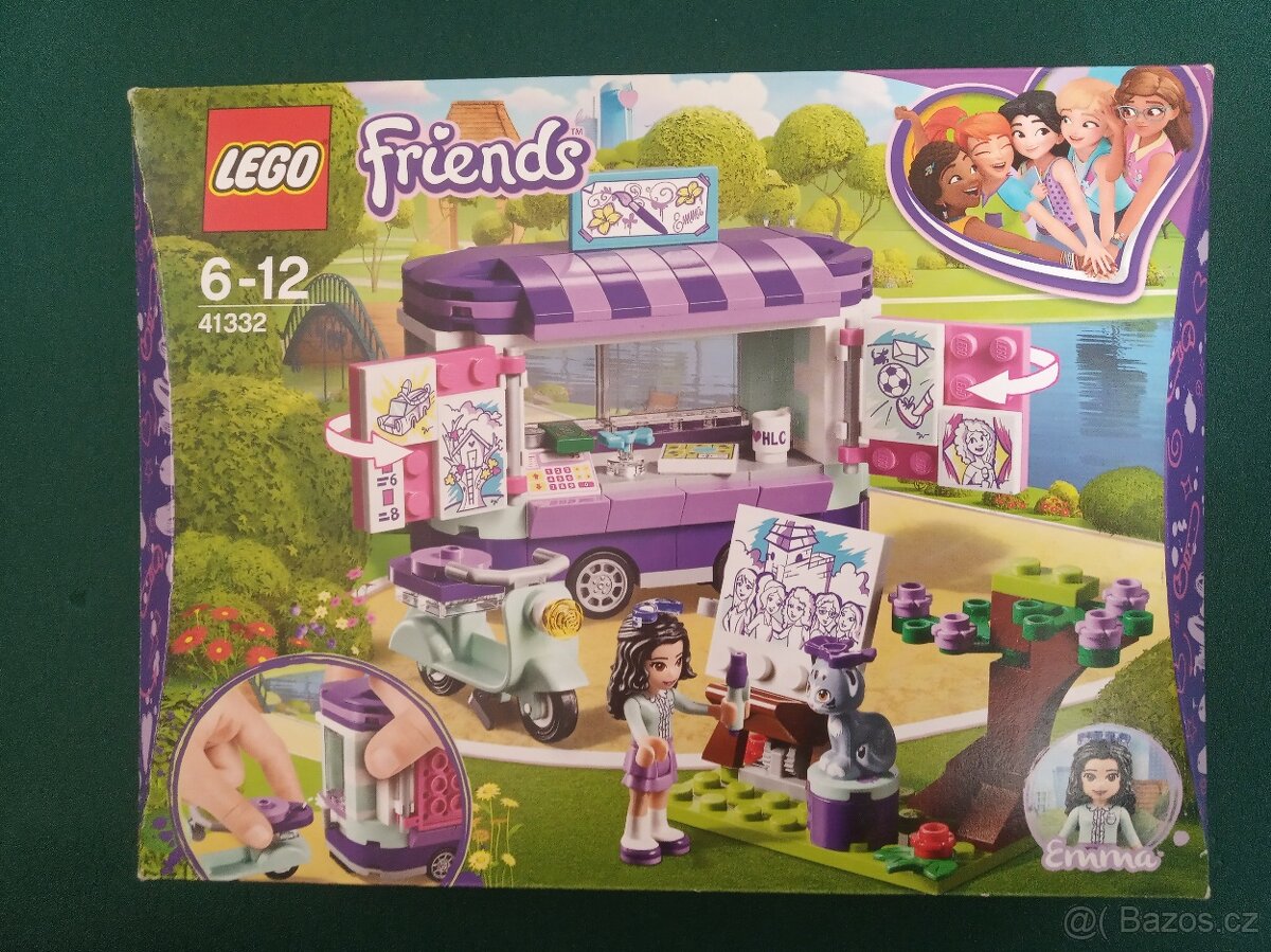 LEGO 41332 Friends Emma a Umělecký stojan