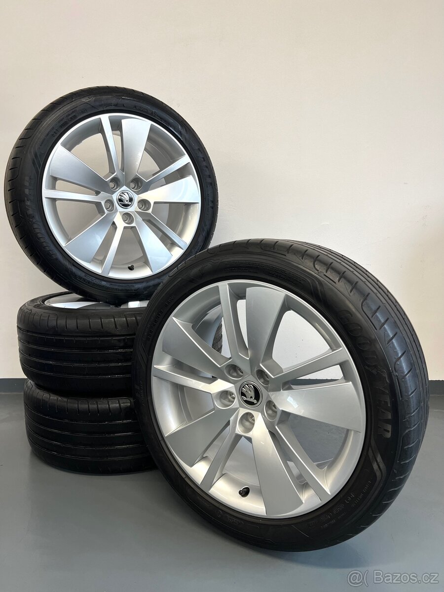 Letní ☀️ Alu kola Zenith, Škoda Superb 3, 5x112 r18