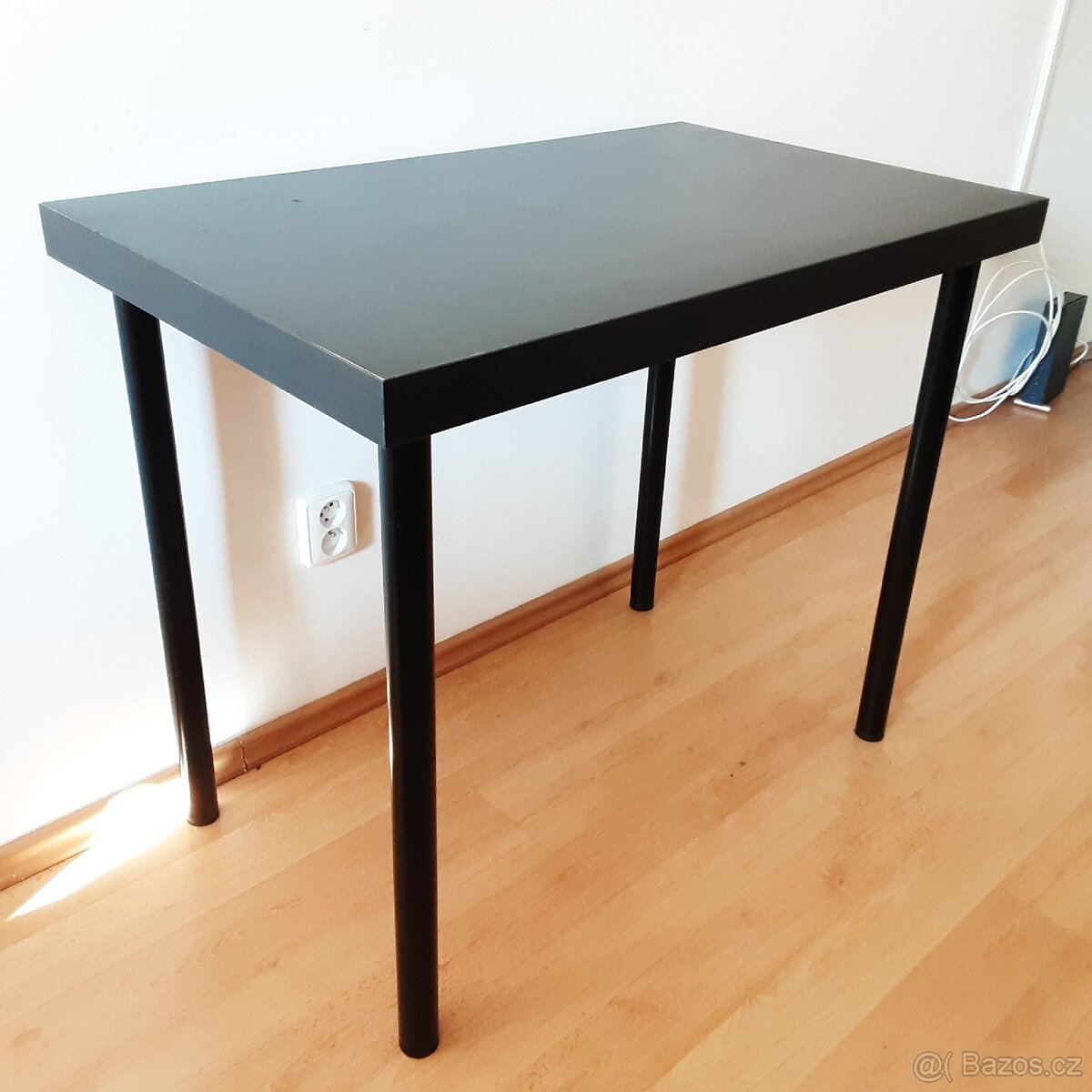 Černý stůl Ikea Adils 90x55x74cm