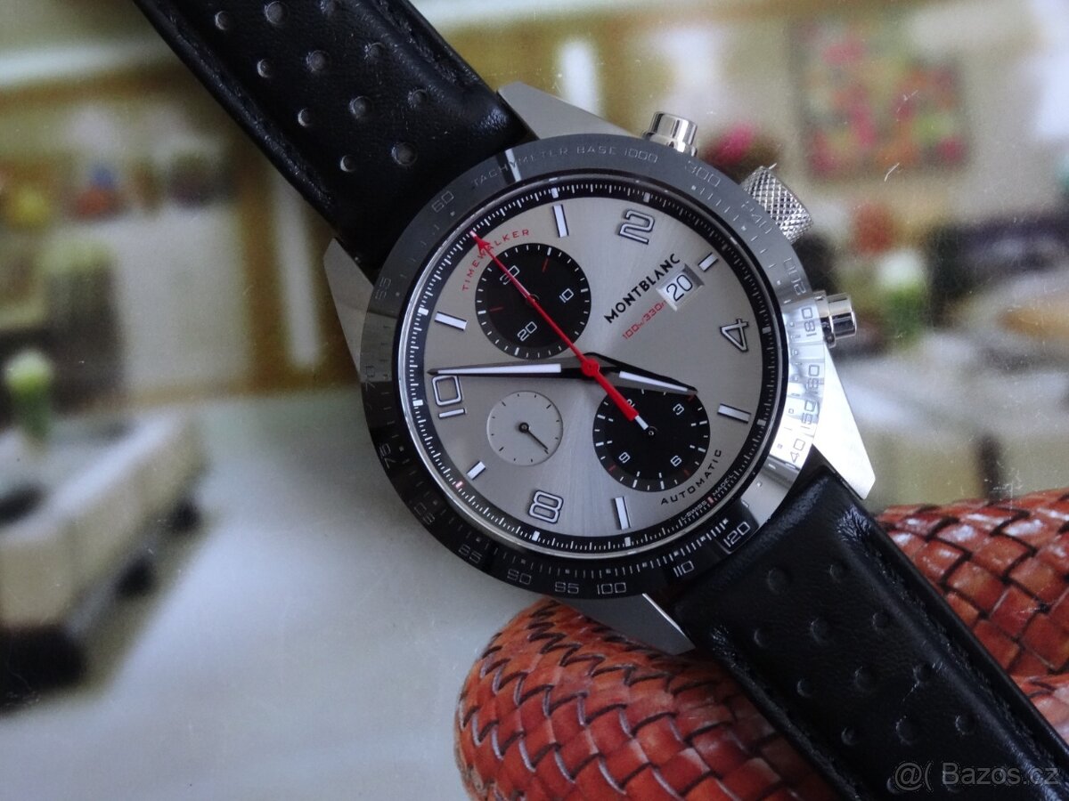 Montblanc, aktuální model Timewalker, originál hodinky, NOVÉ