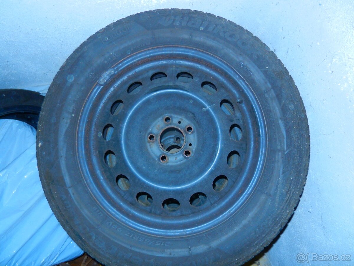 Citroen náhradní kolo, dojezdové 215/65R17 díra 65,1 5x112