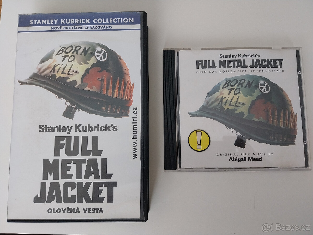 VHS Full metal jacket + CD soundtrack