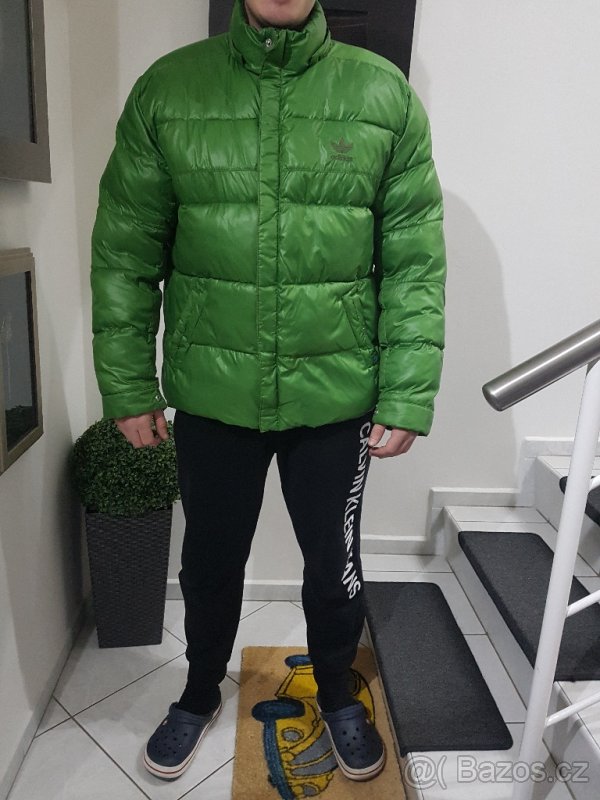 Pánská zimní péřová bunda Adidas