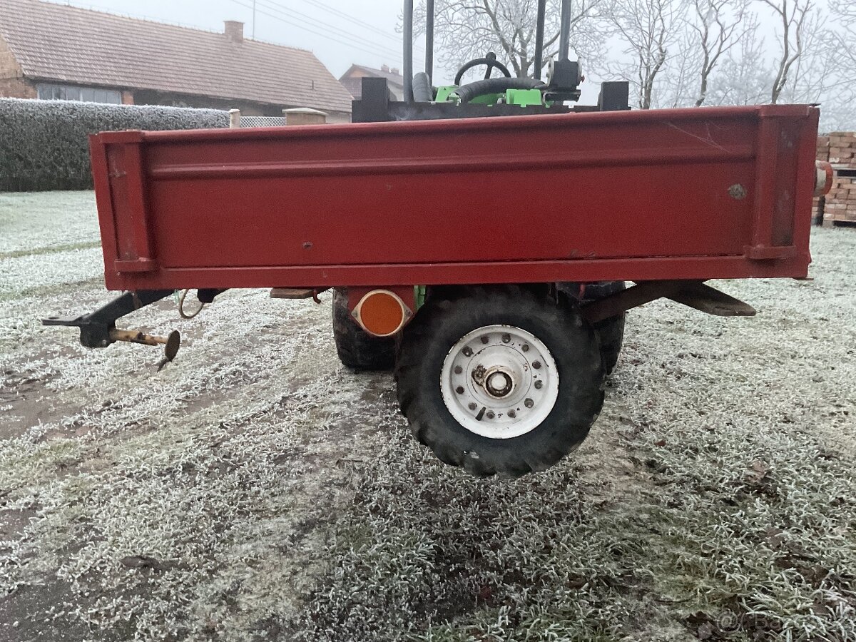 Prodám originál vlek na malotraktor MT-8 mini