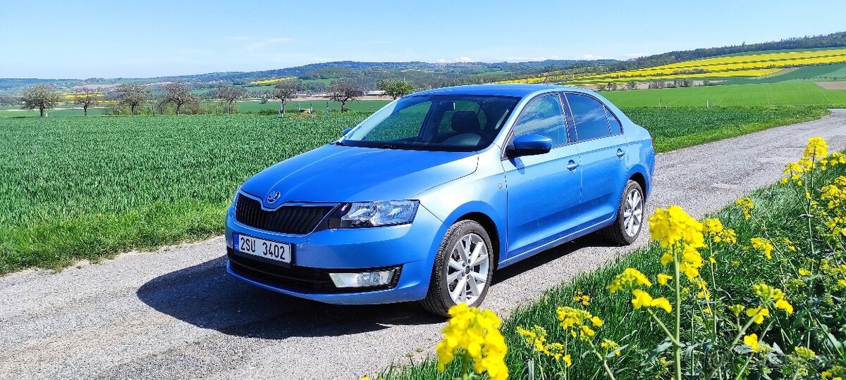 Škoda Rapid 1.6 Tdi 77kw -pekne a usporne auto