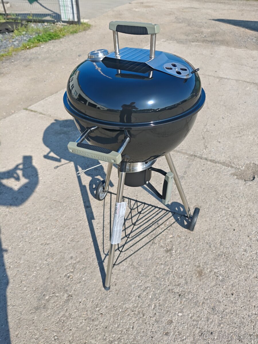 Kotlový gril na dřevěné uhlí 45cm