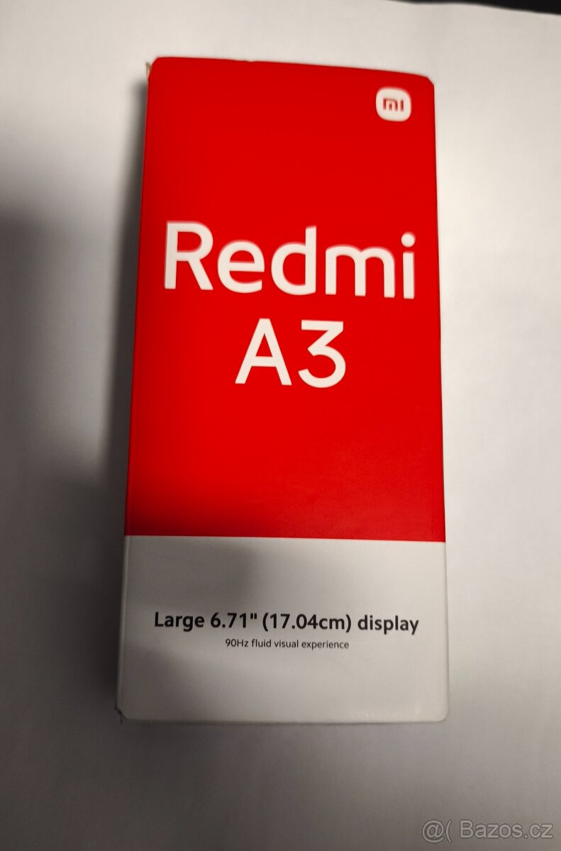 Xiaomi Redmi A3, 4GB/128GB se záručním listem