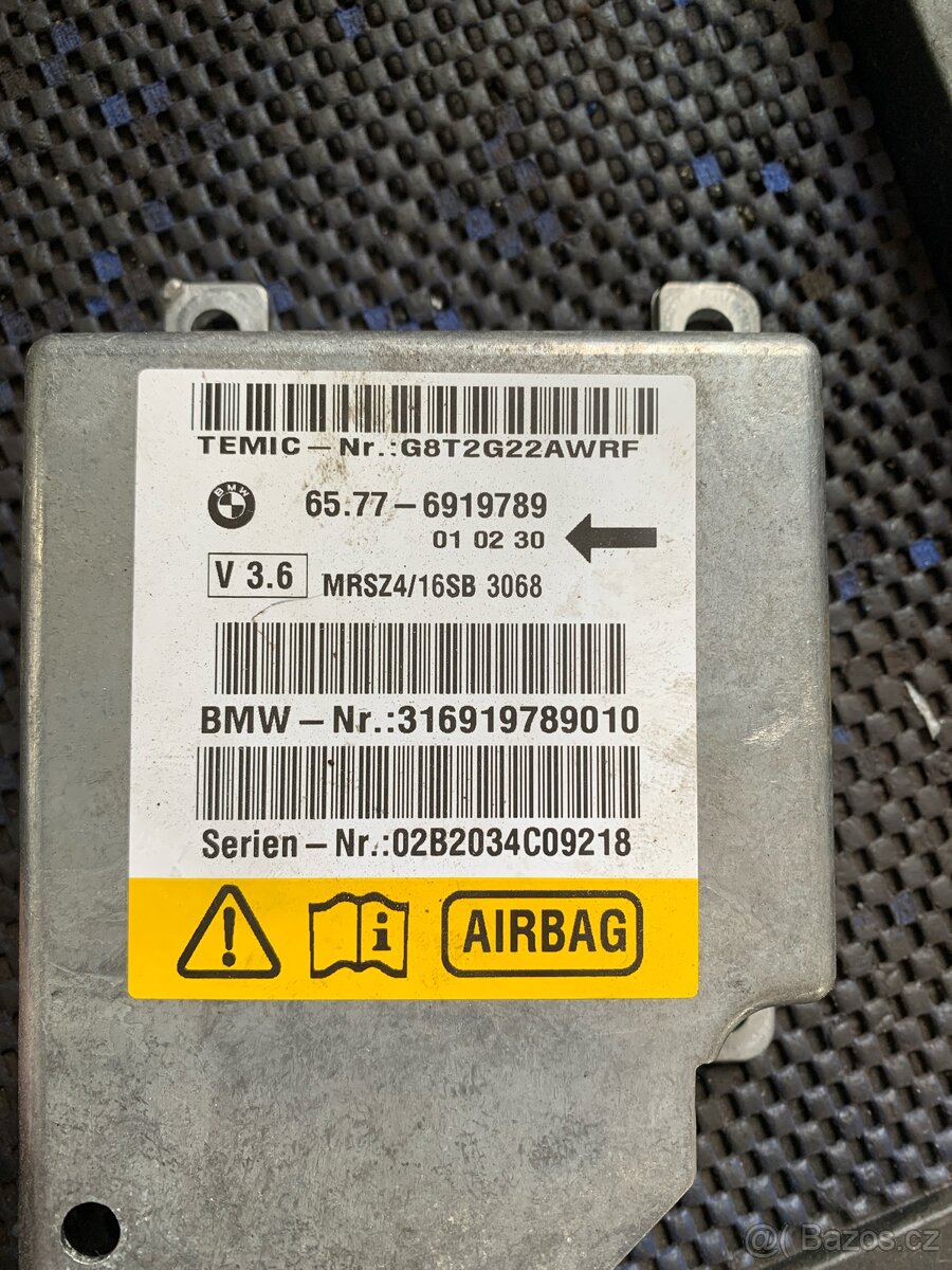 bmw e39 jednotka airbagu