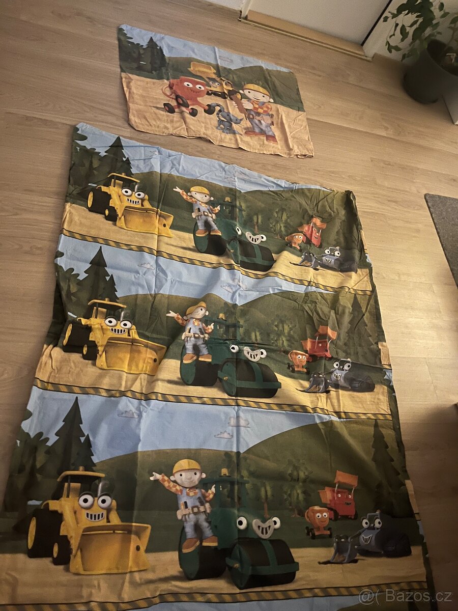 Povlečení BOŘEK STAVITEL 140x200