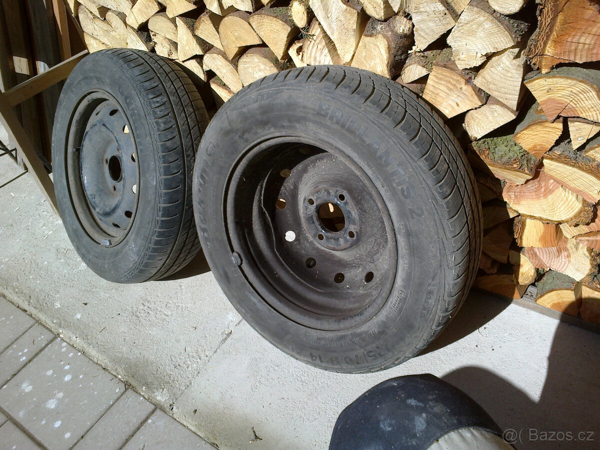 letní kola 175/70/R14 Citroen Berlingo 2005