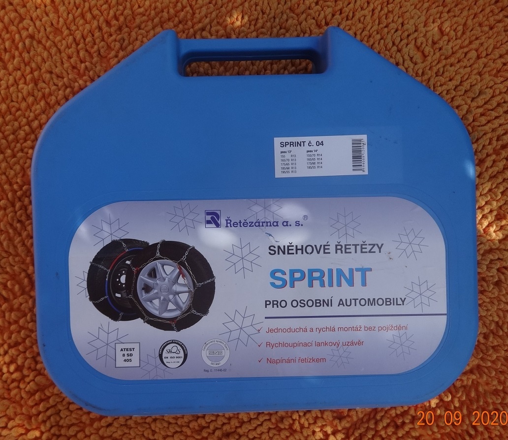 Sněhové řetězy SPRINT č. 4 - vyrobeno v ČR