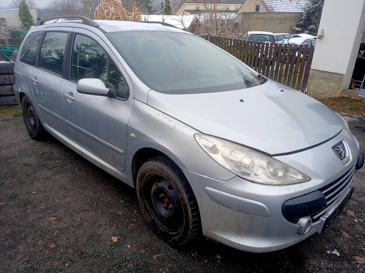 Prodám veškeré ND na Peugeot 307 2.0HDI 100kW RHR, r.v.2007