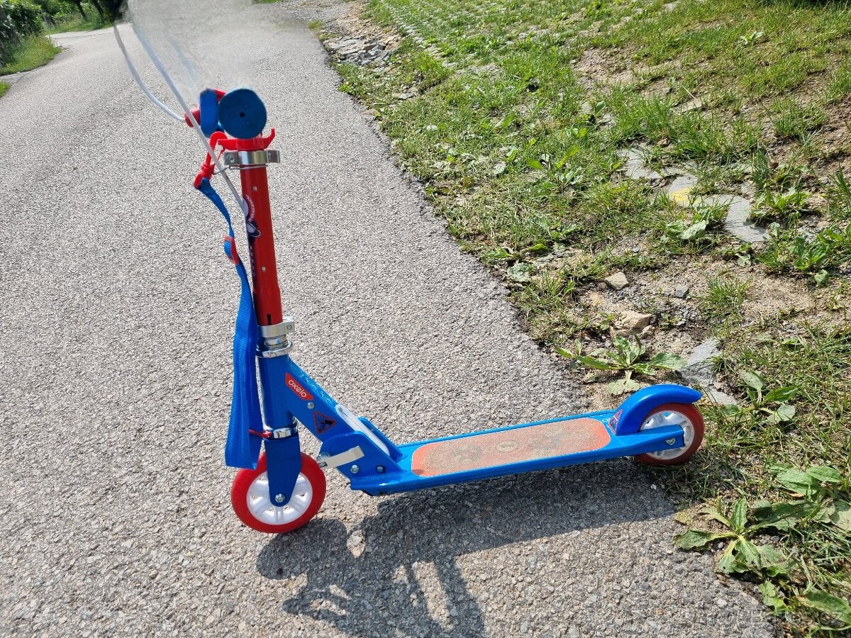 Koloběžka Oxelo s ruční brzdou