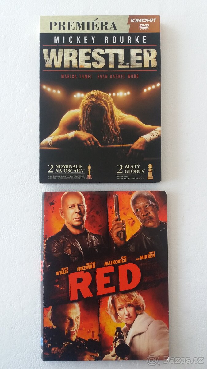 Výběr DVD filmů /různé žánry 24 ks