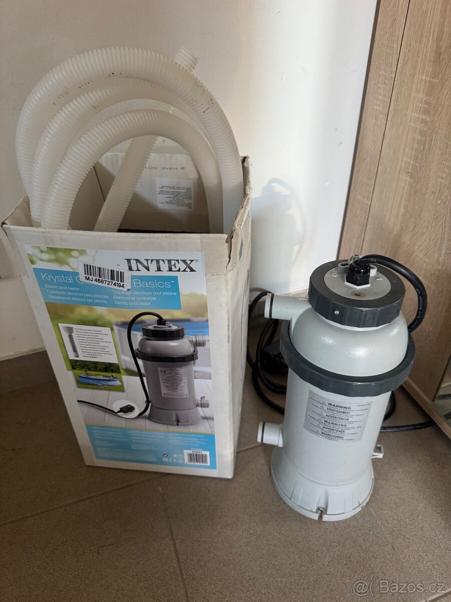 Intex ohrev vody k bazenu