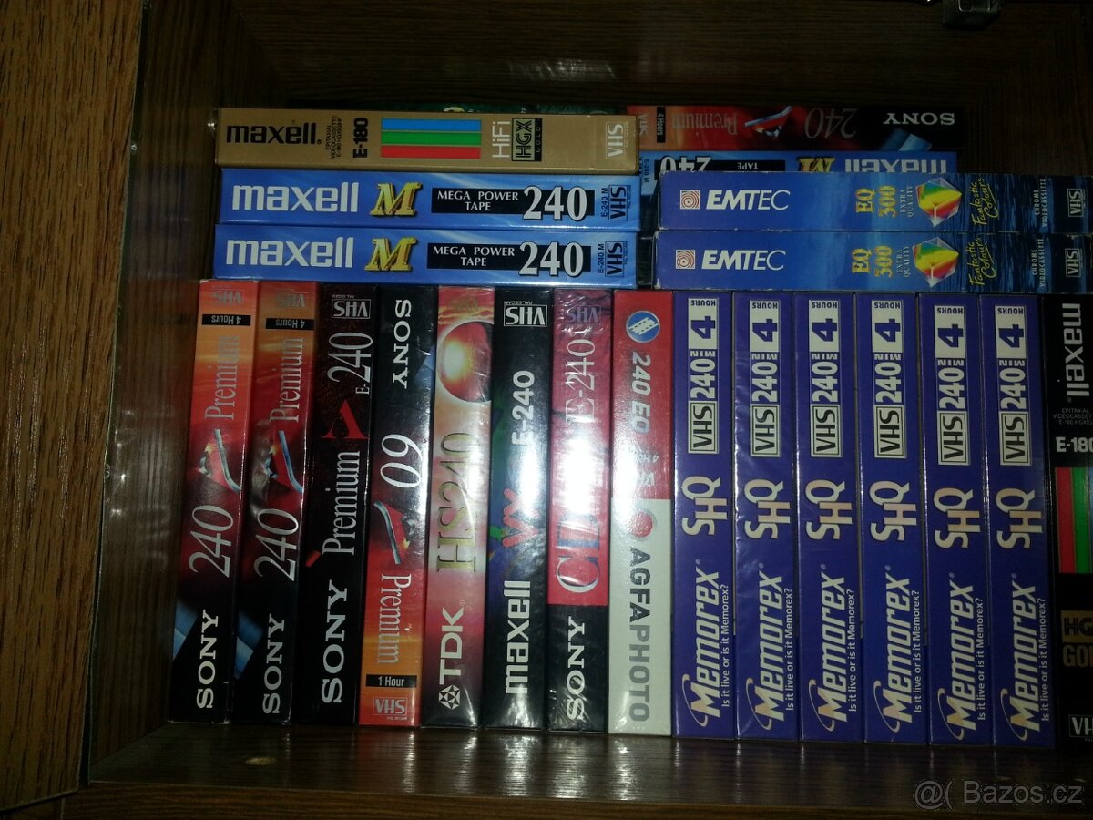 VIDEO KAZETY VHS