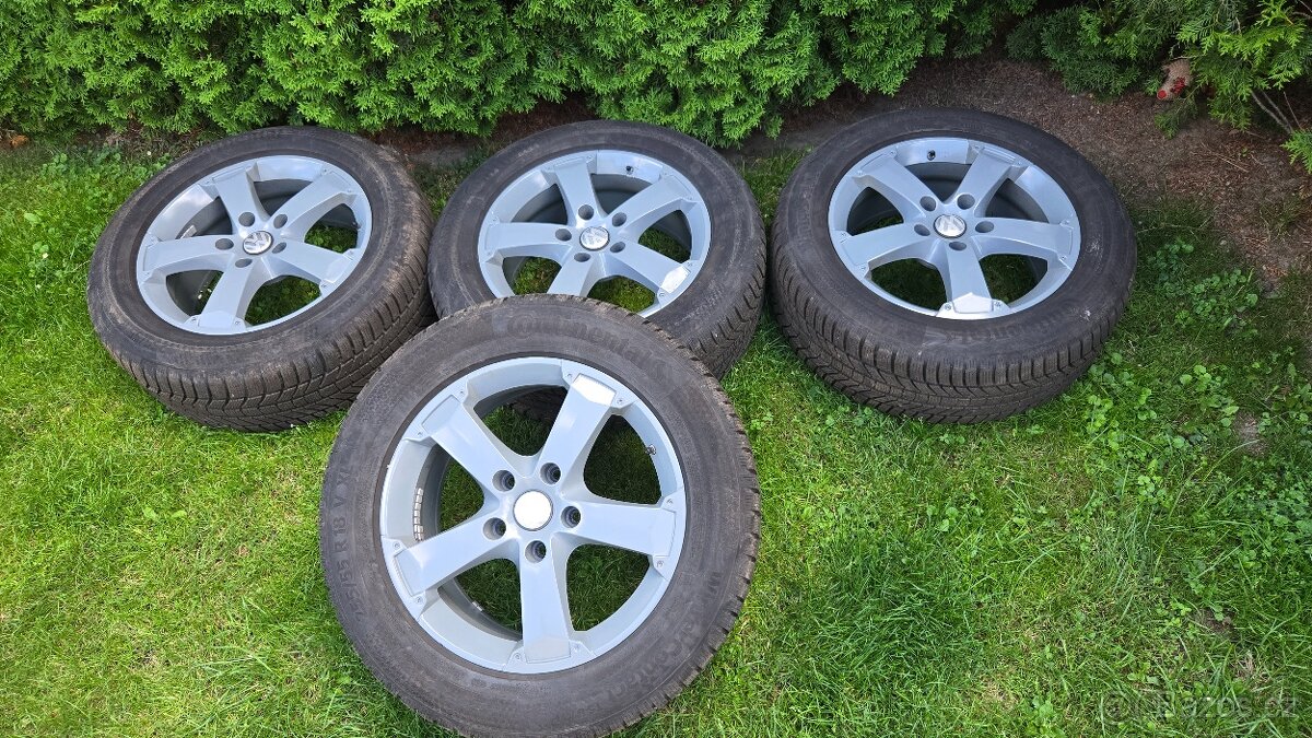 VW Touareg alu kola ▪︎ pneu 255/55/18