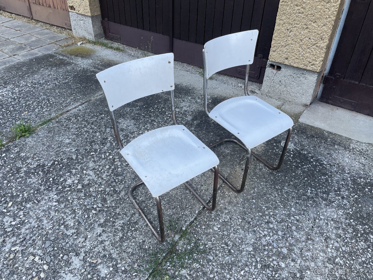 Prodám funkcionalistické židle