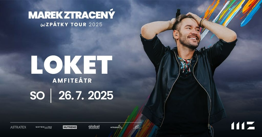 Marek Ztracený je Zpátky tour 2025