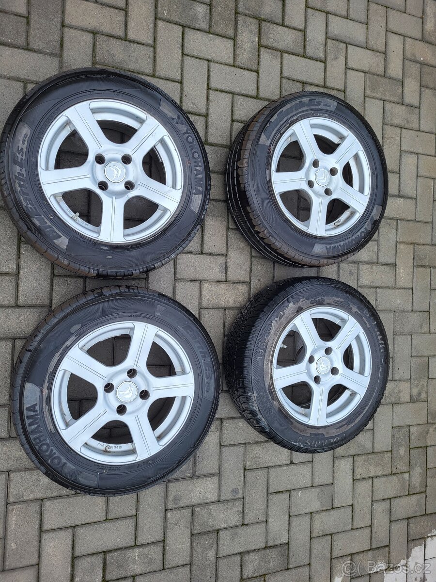 15" alu kola 4x108 Citroen/Peugeot