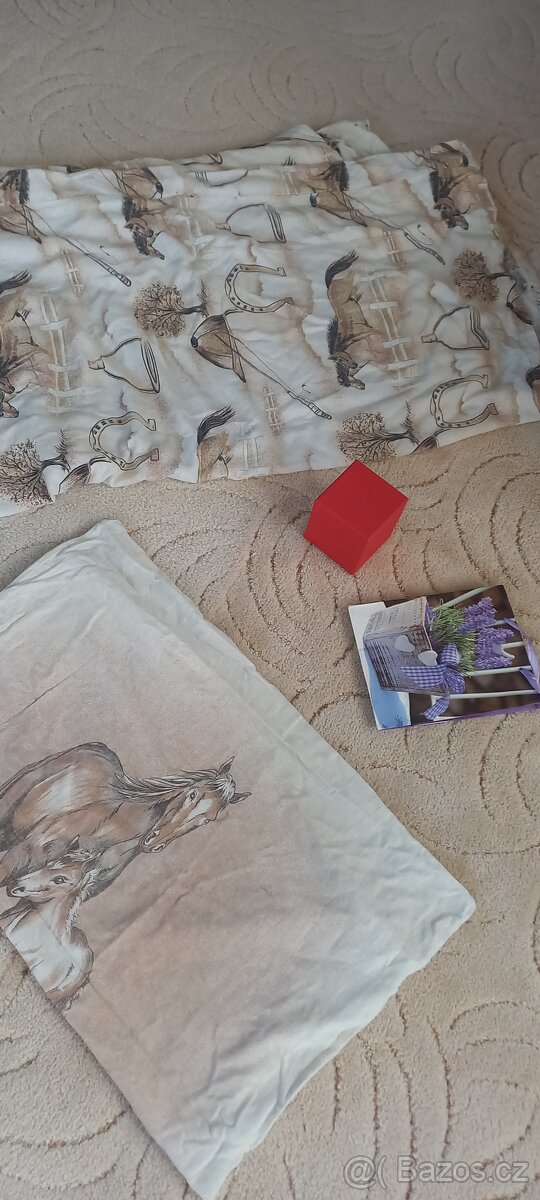Ložní povlečení s koněm