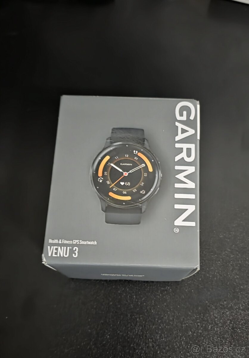 Garmin Venu 3 Slate/Black Band