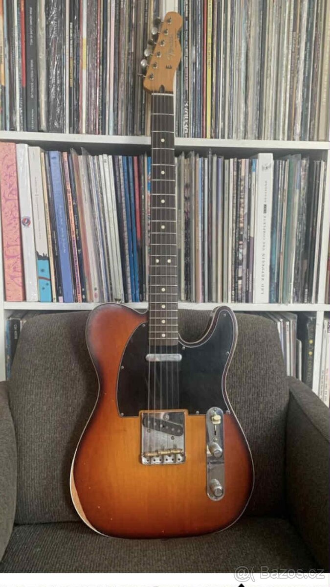 Prodám Fender Jason Isbell Custom Telecaster RW 3-Color Choc