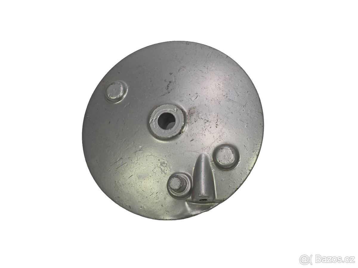 Nepoužitý brzdový štít Jawa 50 – 555, 05