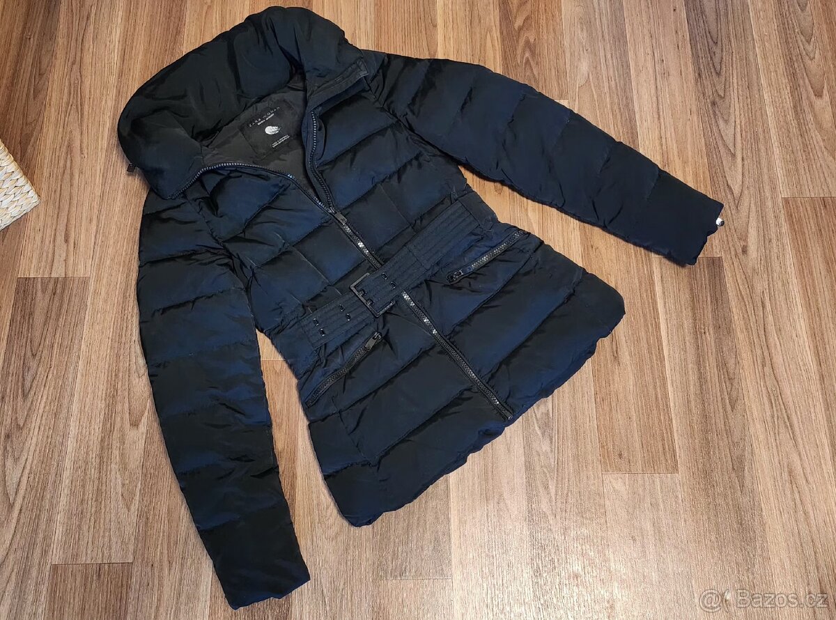 Péřová bunda Zara Woman vel. XS