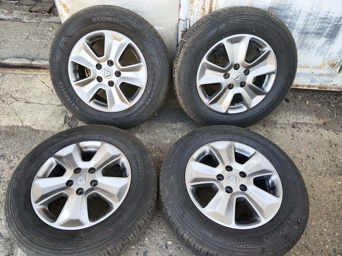 16"letní alu sada Thema 5x114 origo Dacia Duster TPMS
