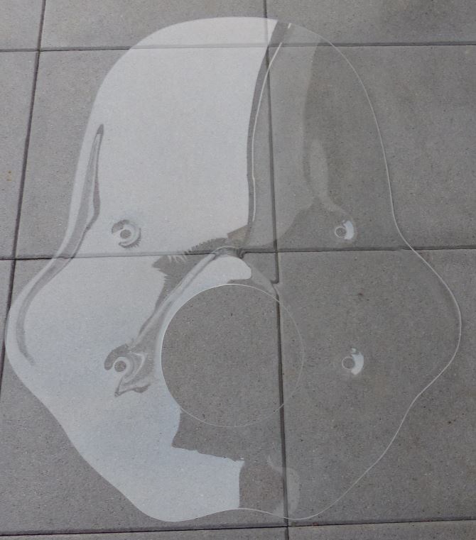 Plexi na Jawa 250 nebo Jawa 350 kyvacka nebo panelka