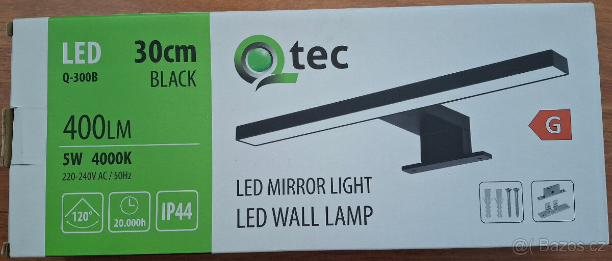 Koupelnové LED zrcadlové světlo