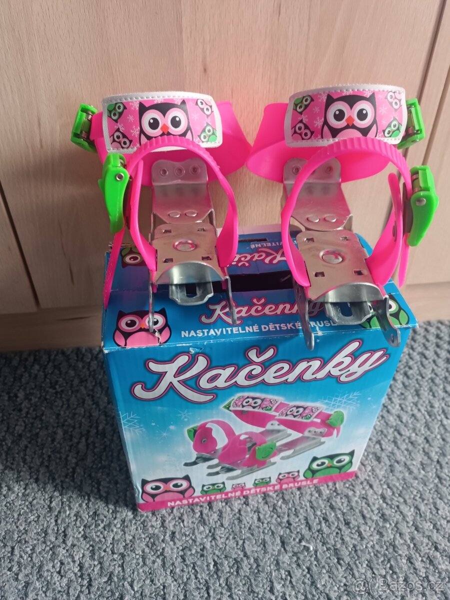 Kačenky, první brusle