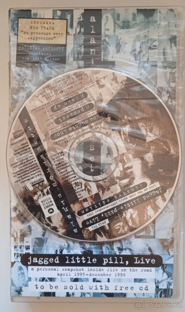 VHS ALANIS MORISSETTE + CD