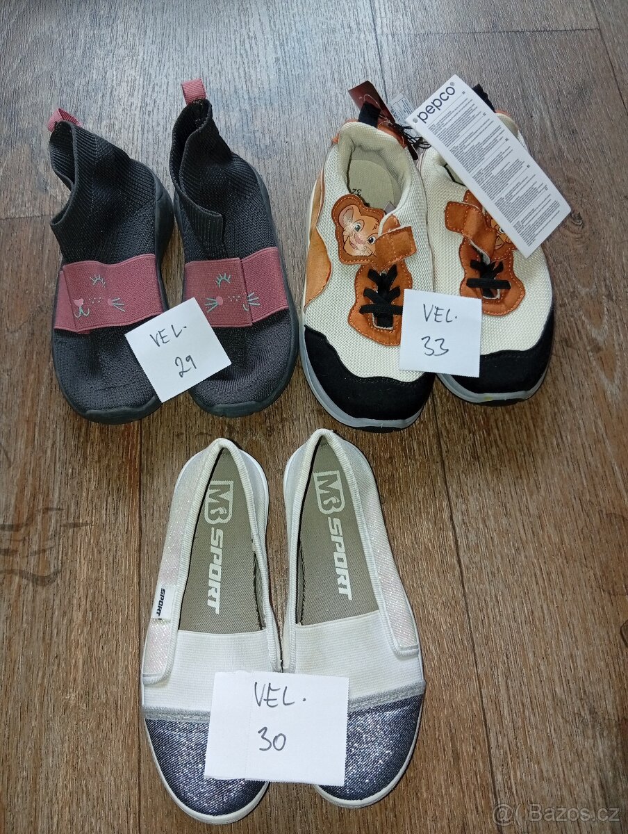 Nové dětské boty vel. 29,30,32