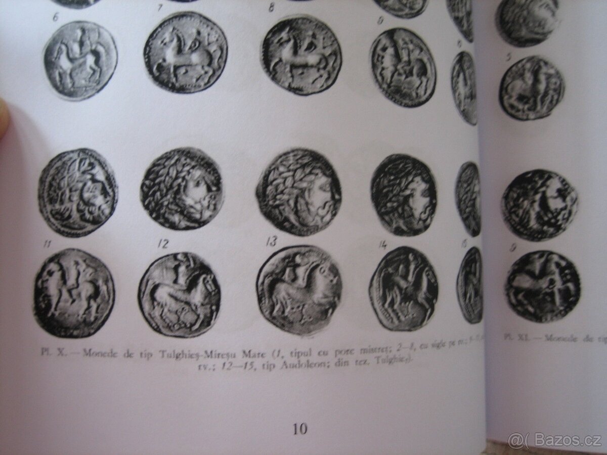 Keltské mince. Monedele Geto Dacilor. Constantin Preda.