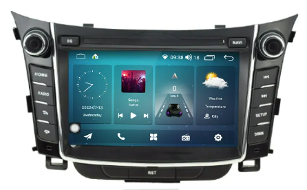 Hyundai I30 do 2015 android 13 autorádio 2DIN carplay/auto